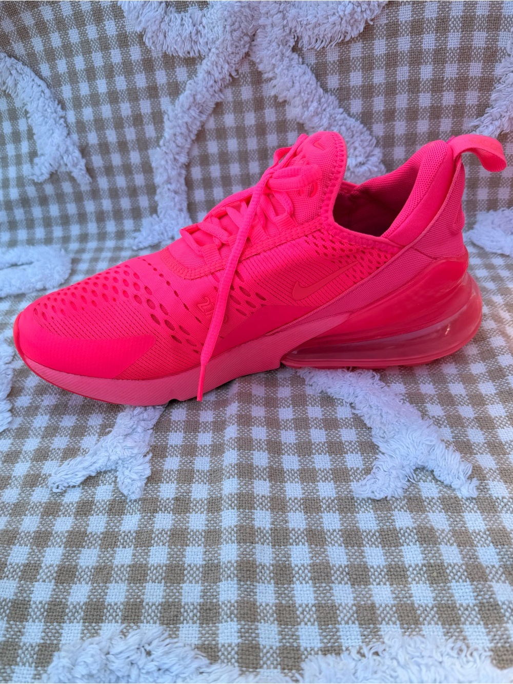 Women’s Pink Nike Air Max 270 - Picture 6 of 11